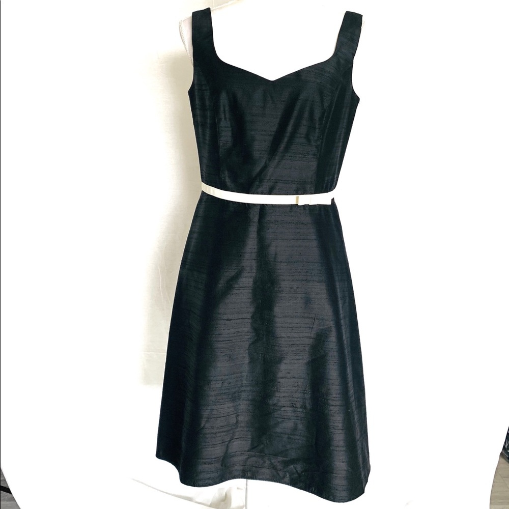 🌿ABS Allen Schwartz Classic Silk Dress Size 10🌿